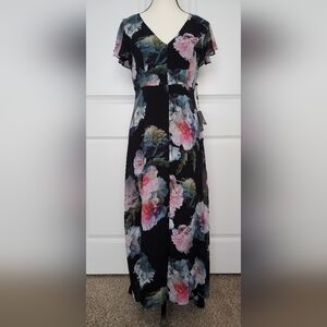 Adrianna Papell Women's Floral Printed Jumpsuit